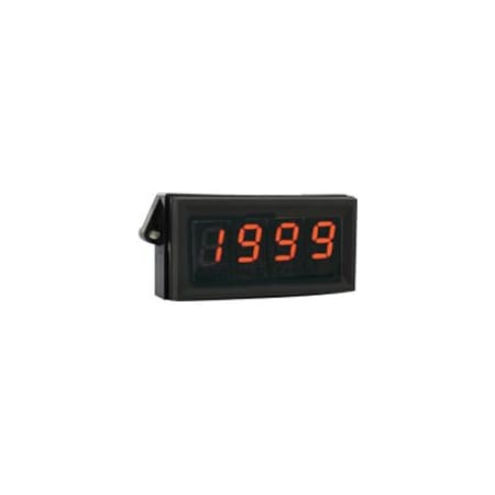 Dwyer Instruments LCD Digital panel meter, voltage powered 12 VDC/24 VDC, green segments. DPMA-504